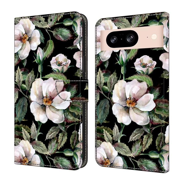 Crystal-Like Painted Vegan Leather Phone Case, For Google Pixel 9 Pro, For Google Pixel 9, For Google Pixel 8a, For Google Pixel 8 Pro, For Google Pixel 8