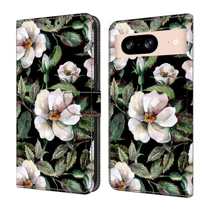 Crystal-Like Painted Vegan Leather Phone Case, For Google Pixel 9 Pro, For Google Pixel 9, For Google Pixel 8a, For Google Pixel 8 Pro, For Google Pixel 8