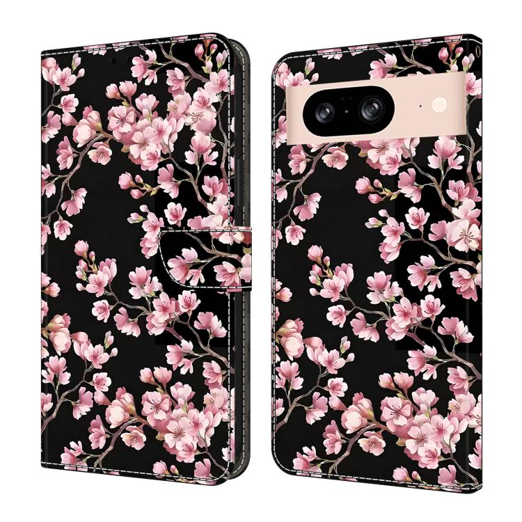 Crystal-Like Painted Vegan Leather Phone Case, For Google Pixel 9 Pro, For Google Pixel 9, For Google Pixel 8a, For Google Pixel 8 Pro, For Google Pixel 8