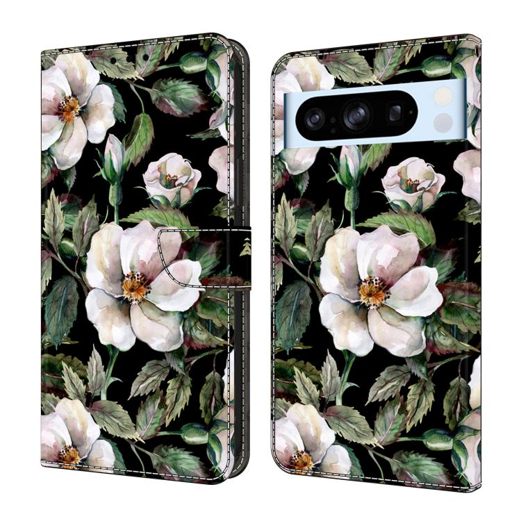 Crystal-Like Painted Vegan Leather Phone Case, For Google Pixel 9 Pro, For Google Pixel 9, For Google Pixel 8a, For Google Pixel 8 Pro, For Google Pixel 8