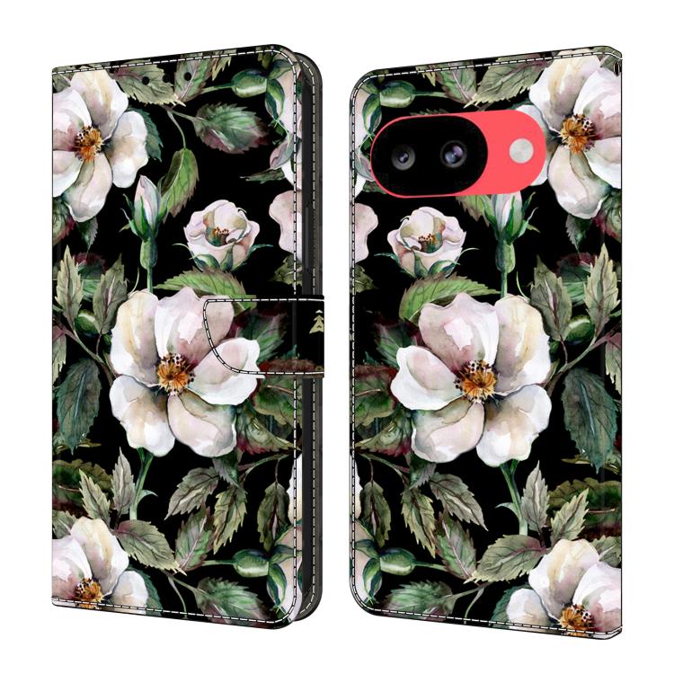 Crystal-Like Painted Vegan Leather Phone Case, For Google Pixel 10a, For Google Pixel 10 Pro XL, For Google Pixel 10 Pro, For Google Pixel 10, For Google Pixel 9a, For Google Pixel 9 Pro XL