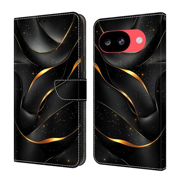 Crystal-Like Painted Vegan Leather Phone Case, For Google Pixel 10a, For Google Pixel 10 Pro XL, For Google Pixel 10 Pro, For Google Pixel 10, For Google Pixel 9a, For Google Pixel 9 Pro XL