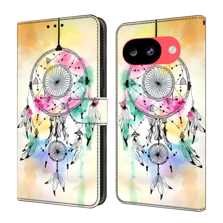 Crystal-Like Painted Vegan Leather Phone Case, For Google Pixel 10a, For Google Pixel 10 Pro XL, For Google Pixel 10 Pro, For Google Pixel 10, For Google Pixel 9a, For Google Pixel 9 Pro XL
