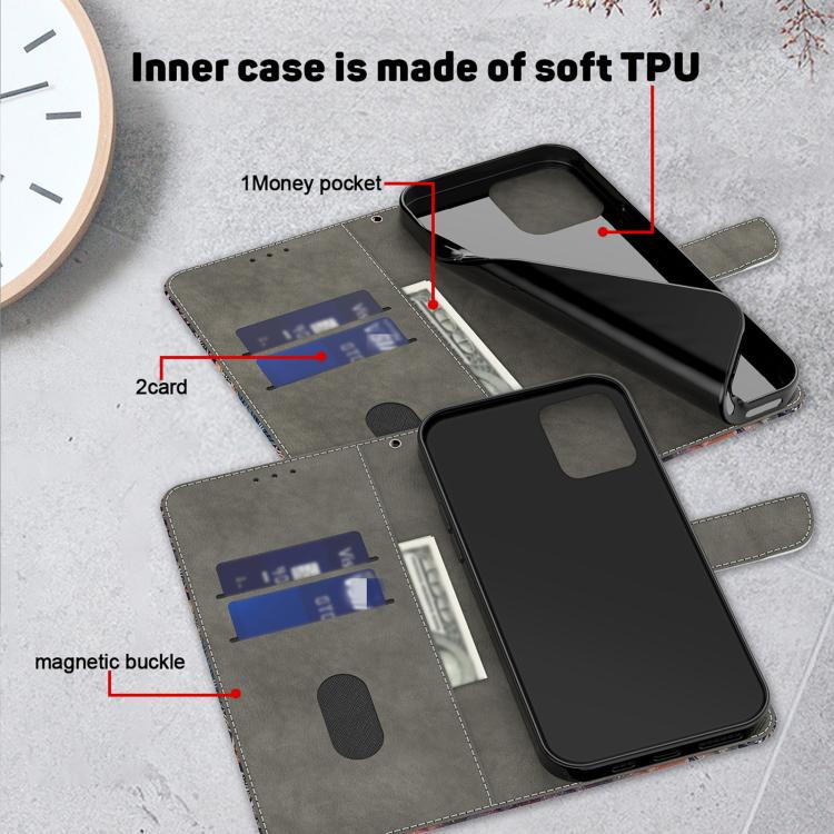 Crystal-Like Painted Vegan Leather Phone Case, For Google Pixel 10a, For Google Pixel 10 Pro XL, For Google Pixel 10 Pro, For Google Pixel 10, For Google Pixel 9a, For Google Pixel 9 Pro XL