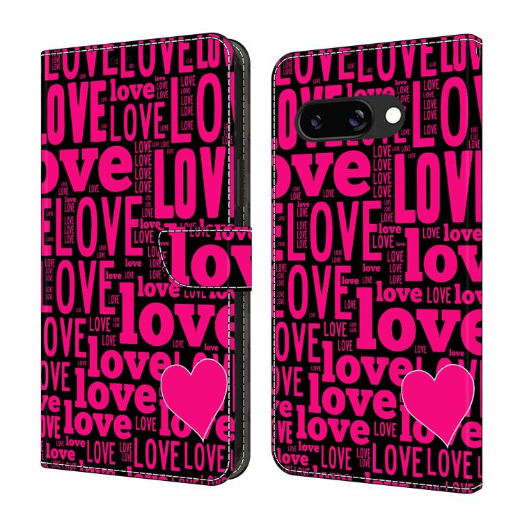 Crystal-Like Painted Vegan Leather Phone Case, For Google Pixel 10 / 10 Pro / 9 / 9 Pro, For Google Pixel 9a