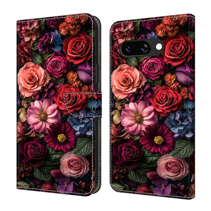 Crystal-Like Painted Vegan Leather Phone Case, For Google Pixel 10 / 10 Pro / 9 / 9 Pro, For Google Pixel 9a
