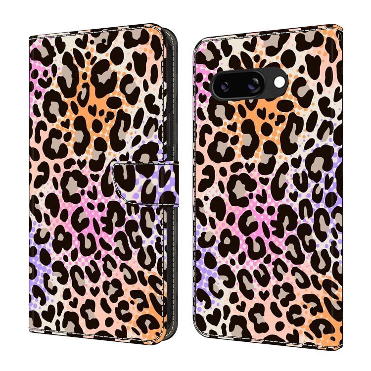 Crystal-Like Painted Vegan Leather Phone Case, For Google Pixel 10 / 10 Pro / 9 / 9 Pro, For Google Pixel 9a