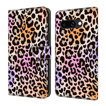 Crystal-Like Painted Vegan Leather Phone Case, For Google Pixel 10 / 10 Pro / 9 / 9 Pro, For Google Pixel 9a