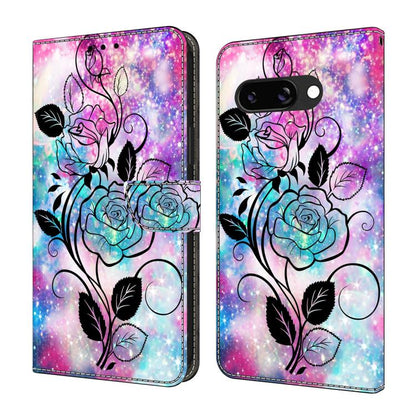 Crystal-Like Painted Vegan Leather Phone Case, For Google Pixel 10 / 10 Pro / 9 / 9 Pro, For Google Pixel 9a