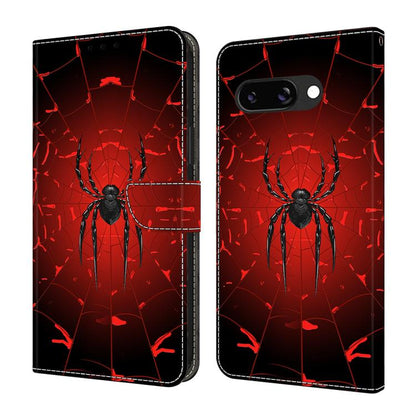 Crystal-Like Painted Vegan Leather Phone Case, For Google Pixel 10 / 10 Pro / 9 / 9 Pro, For Google Pixel 9a