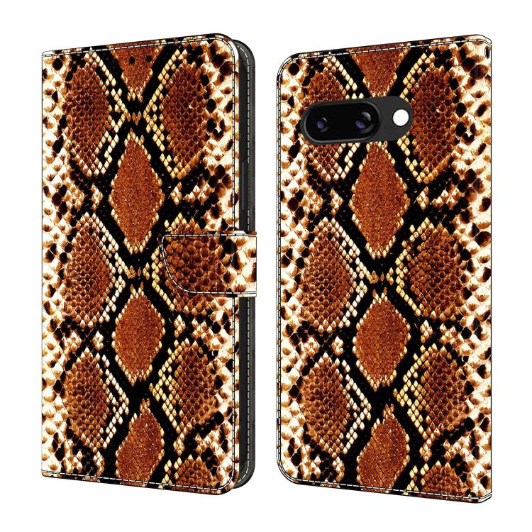 Crystal-Like Painted Vegan Leather Phone Case, For Google Pixel 10 / 10 Pro / 9 / 9 Pro, For Google Pixel 9a