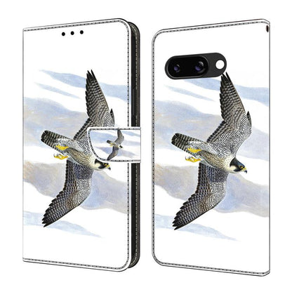 Crystal-Like Painted Vegan Leather Phone Case, For Google Pixel 10 / 10 Pro / 9 / 9 Pro, For Google Pixel 9a