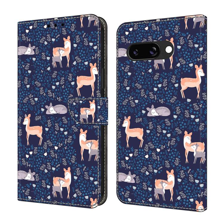 Crystal-Like Painted Vegan Leather Phone Case, For Google Pixel 10 / 10 Pro / 9 / 9 Pro, For Google Pixel 9a