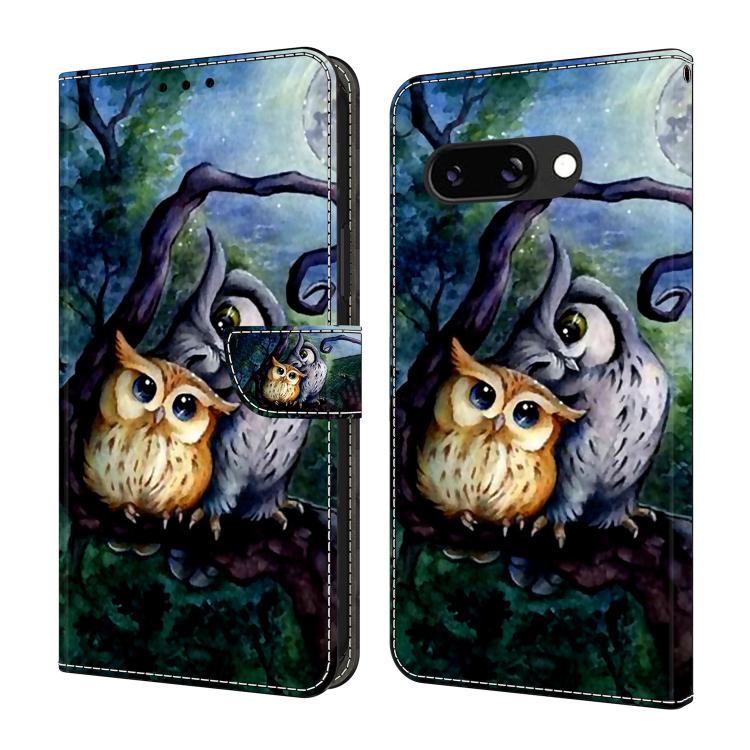 Crystal-Like Painted Vegan Leather Phone Case, For Google Pixel 10 / 10 Pro / 9 / 9 Pro, For Google Pixel 9a