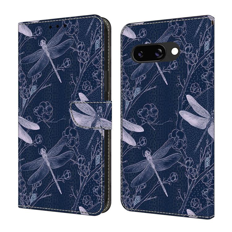 Crystal-Like Painted Vegan Leather Phone Case, For Google Pixel 10 / 10 Pro / 9 / 9 Pro, For Google Pixel 9a