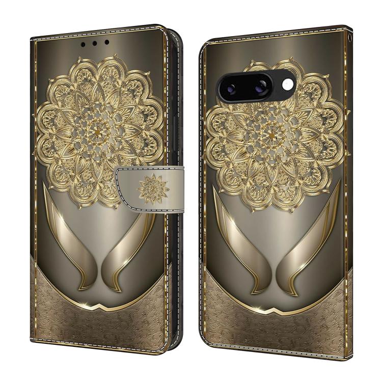 Crystal-Like Painted Vegan Leather Phone Case, For Google Pixel 10 / 10 Pro / 9 / 9 Pro, For Google Pixel 9a
