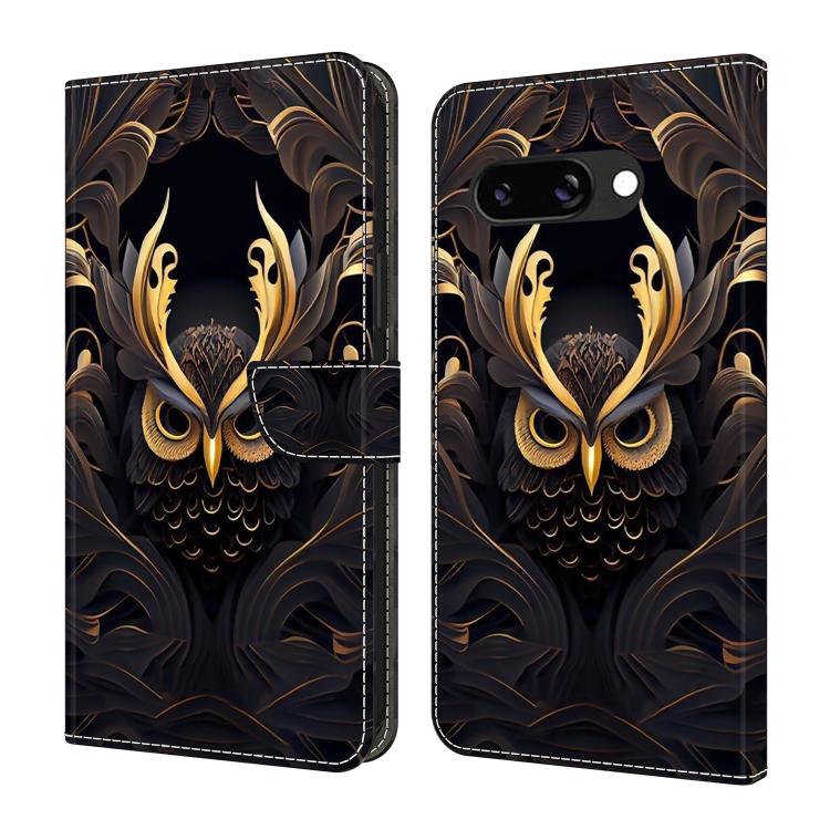Crystal-Like Painted Vegan Leather Phone Case, For Google Pixel 10 / 10 Pro / 9 / 9 Pro, For Google Pixel 9a