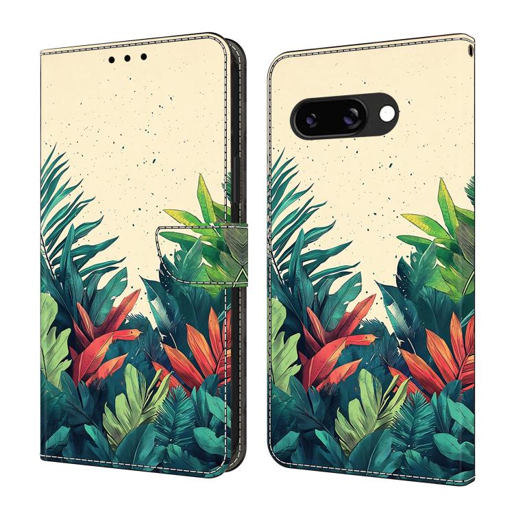 Crystal-Like Painted Vegan Leather Phone Case, For Google Pixel 10 / 10 Pro / 9 / 9 Pro, For Google Pixel 9a