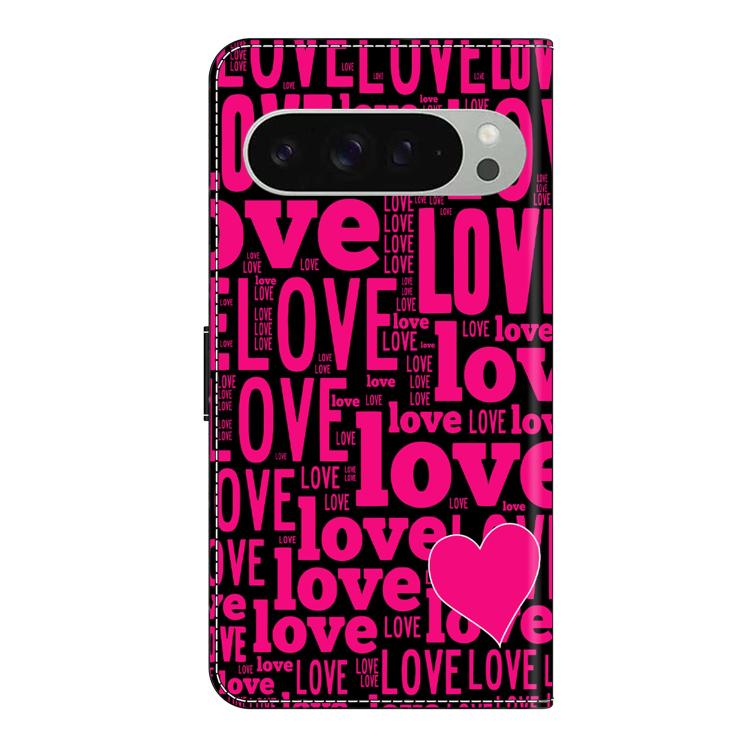 Crystal-Like Painted Vegan Leather Phone Case, For Google Pixel 10 / 10 Pro / 9 / 9 Pro, For Google Pixel 9a