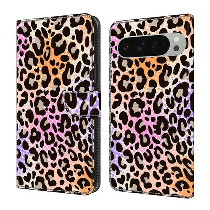 Crystal-Like Painted Vegan Leather Phone Case, For Google Pixel 10 / 10 Pro / 9 / 9 Pro, For Google Pixel 9a