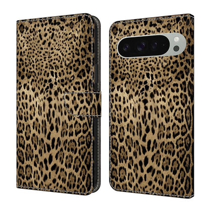 Crystal-Like Painted Vegan Leather Phone Case, For Google Pixel 10 / 10 Pro / 9 / 9 Pro, For Google Pixel 9a