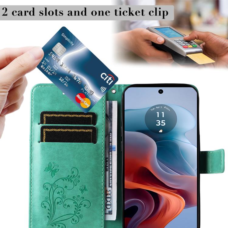 3D Butterfly Embossed Pattern Flip Leather Phone Case, For Nothing Phone 4a Pro, For Nothing Phone 4a