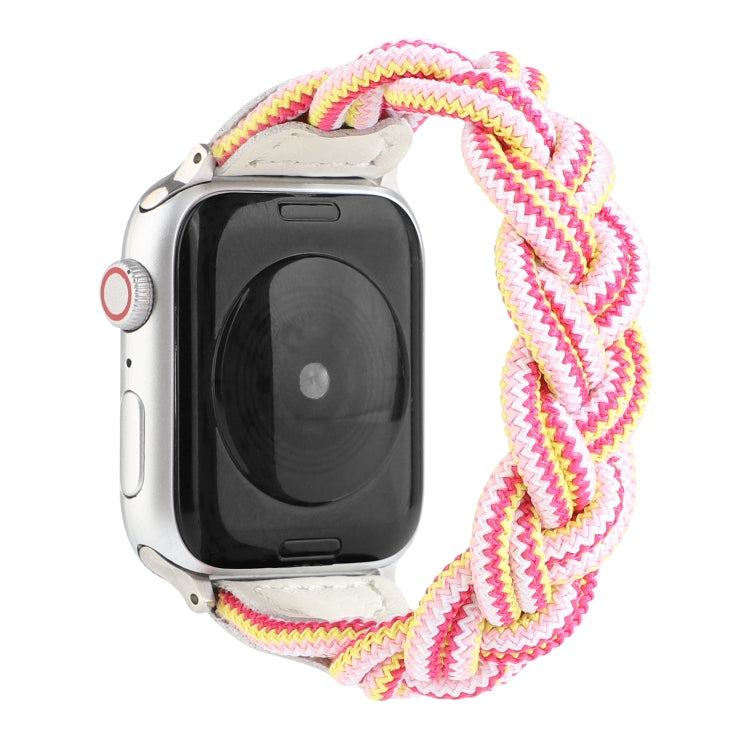 Elastic Woven Watchband For Apple Watch Series 6 & SE & 5 & 4 44mm / 3 & 2 & 1 42mm, 120mm, 130mm, 150mm, 160mm