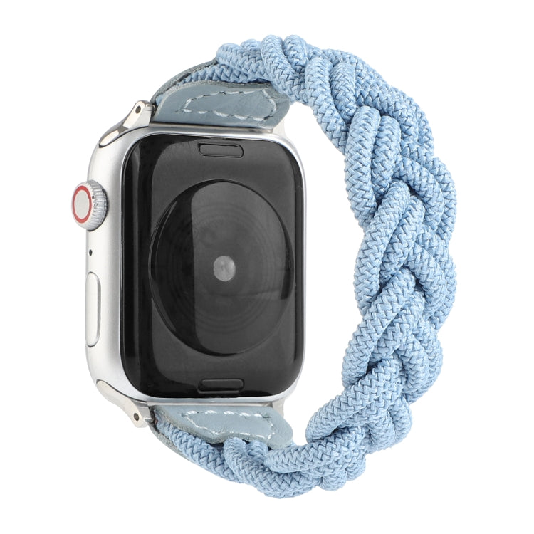 Bracelet de montre tissé élastique pour Apple Watch Series 6 & SE & 5 & 4 44mm / 3 & 2 & 1 42mm, 120mm, 130mm, 150mm, 160mm
