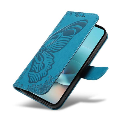 Swallowtail Butterfly Embossed Leather Phone Case, For Nothing Phone 4a Pro, For Nothing Phone 4a