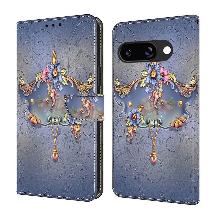 Crystal-Like Painted Vegan Leather Phone Case, For Google Pixel 10a, For Google Pixel 10 / 10 Pro / 9 / 9 Pro, For Google Pixel 9a