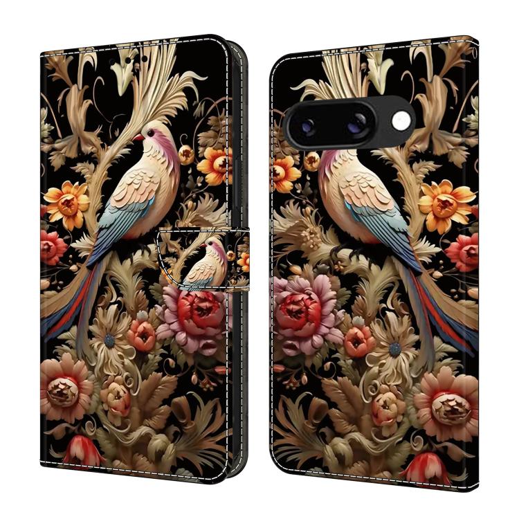 Crystal-Like Painted Vegan Leather Phone Case, For Google Pixel 10a, For Google Pixel 10 / 10 Pro / 9 / 9 Pro, For Google Pixel 9a