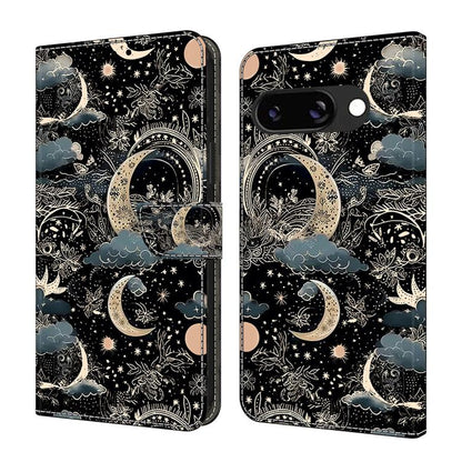 Crystal-Like Painted Vegan Leather Phone Case, For Google Pixel 10a, For Google Pixel 10 / 10 Pro / 9 / 9 Pro, For Google Pixel 9a