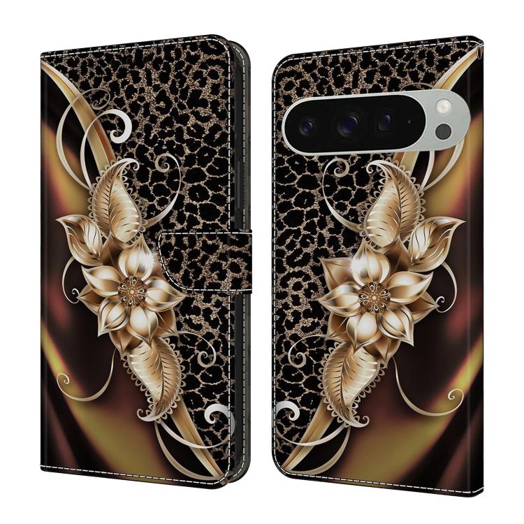 Crystal-Like Painted Vegan Leather Phone Case, For Google Pixel 10a, For Google Pixel 10 / 10 Pro / 9 / 9 Pro, For Google Pixel 9a