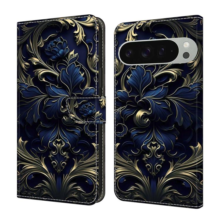 Crystal-Like Painted Vegan Leather Phone Case, For Google Pixel 10a, For Google Pixel 10 / 10 Pro / 9 / 9 Pro, For Google Pixel 9a