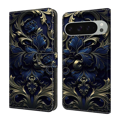 Crystal-Like Painted Vegan Leather Phone Case, For Google Pixel 10a, For Google Pixel 10 / 10 Pro / 9 / 9 Pro, For Google Pixel 9a