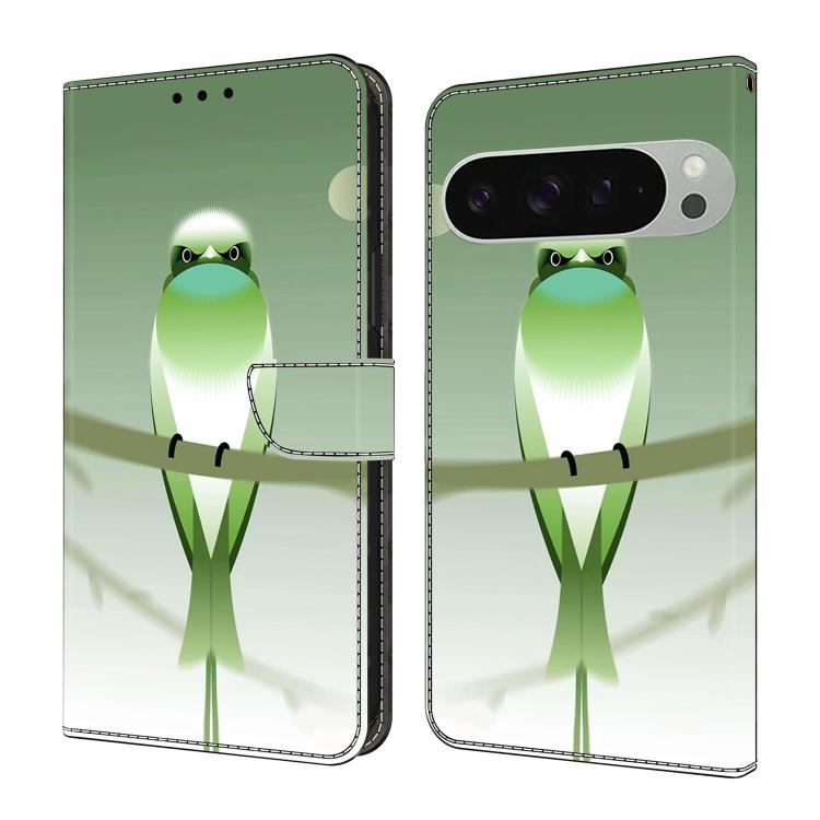 Crystal-Like Painted Vegan Leather Phone Case, For Google Pixel 10a, For Google Pixel 10 / 10 Pro / 9 / 9 Pro, For Google Pixel 9a