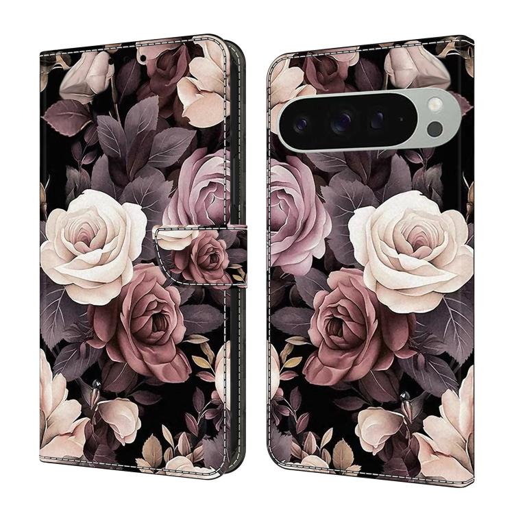 Crystal-Like Painted Vegan Leather Phone Case, For Google Pixel 10a, For Google Pixel 10 / 10 Pro / 9 / 9 Pro, For Google Pixel 9a