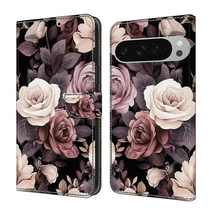 Crystal-Like Painted Vegan Leather Phone Case, For Google Pixel 10a, For Google Pixel 10 / 10 Pro / 9 / 9 Pro, For Google Pixel 9a