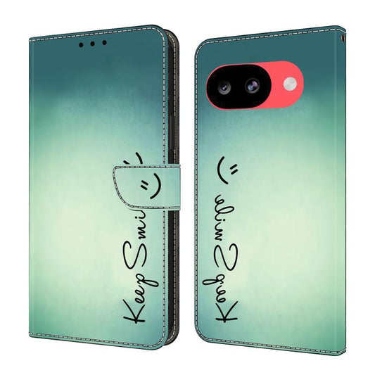 Crystal-Like Painted Vegan Leather Phone Case, For Google Pixel 10a, For Google Pixel 10 / 10 Pro / 9 / 9 Pro, For Google Pixel 9a