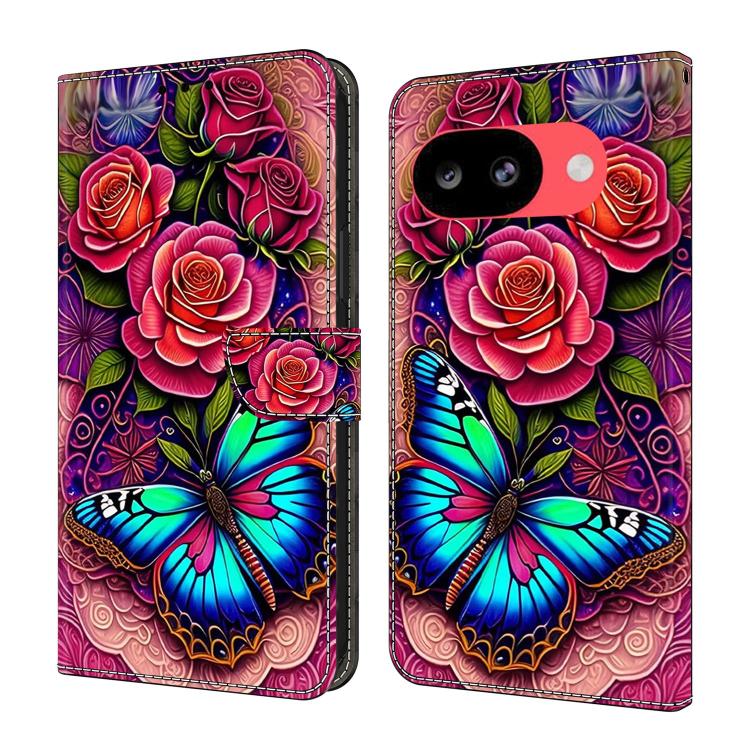 Crystal-Like Painted Vegan Leather Phone Case, For Google Pixel 10a, For Google Pixel 10 / 10 Pro / 9 / 9 Pro, For Google Pixel 9a
