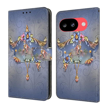 Crystal-Like Painted Vegan Leather Phone Case, For Google Pixel 10a, For Google Pixel 10 / 10 Pro / 9 / 9 Pro, For Google Pixel 9a