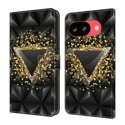 Crystal-Like Painted Vegan Leather Phone Case, For Google Pixel 10a, For Google Pixel 10 / 10 Pro / 9 / 9 Pro, For Google Pixel 9a