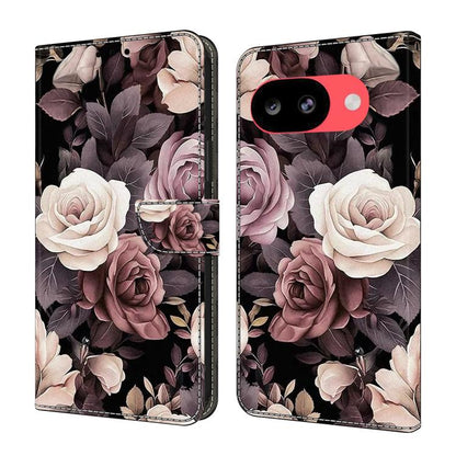 Crystal-Like Painted Vegan Leather Phone Case, For Google Pixel 10a, For Google Pixel 10 / 10 Pro / 9 / 9 Pro, For Google Pixel 9a