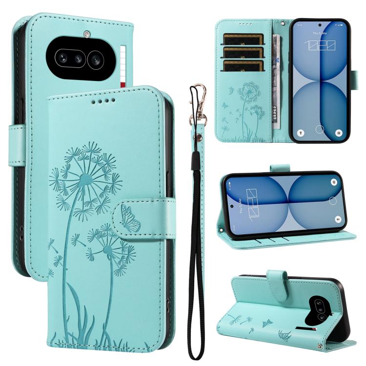 Dandelion Embossed Pattern Flip Leather Phone Case, For Nothing Phone 4a Pro, For Nothing Phone 4a