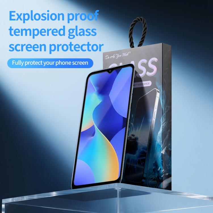 Do As You Wish Silk Screen Printed HD Tempered Glass Film, For Tecno Pop 10C 4G, For Tecno Spark 40 4G, For Tecno Pova 7 Ultra 5G, For Tecno Pova 7 4G, For Tecno Spark 30 Pro, For Tecno Spark 30 4G, For Tecno Pop 9 5G, For Tecno Spark Go 2025          ...