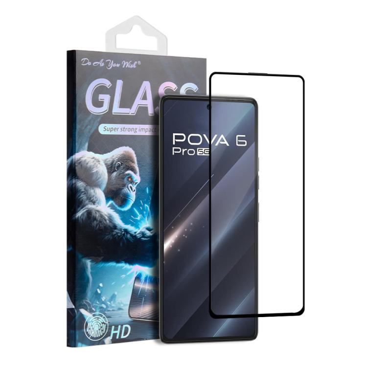Do As You Wish Silk Screen Printed HD Tempered Glass Film, For Tecno Pop 10C 4G, For Tecno Spark 40 4G, For Tecno Pova 7 Ultra 5G, For Tecno Pova 7 4G, For Tecno Spark 30 Pro, For Tecno Spark 30 4G, For Tecno Pop 9 5G, For Tecno Spark Go 2025          ...