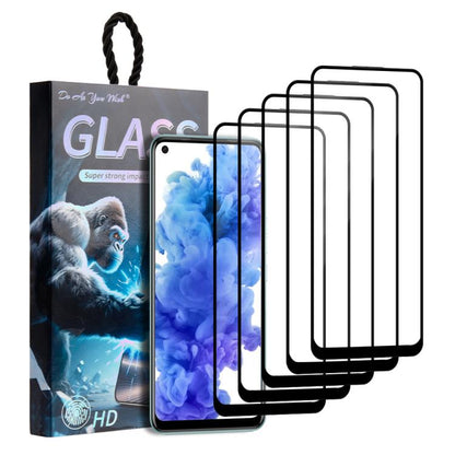 5pcs / Pack Do As You Wish Silk Screen Printed HD Tempered Glass Film, For Tecno Pop 10C 4G, For Tecno Spark 40 4G, For Tecno Pova 7 Ultra 5G, For Tecno Pova 7 4G, For Tecno Spark 30 Pro, For Tecno Spark 30 4G, For Tecno Pop 9 5G, For Tecno Spark Go 20...