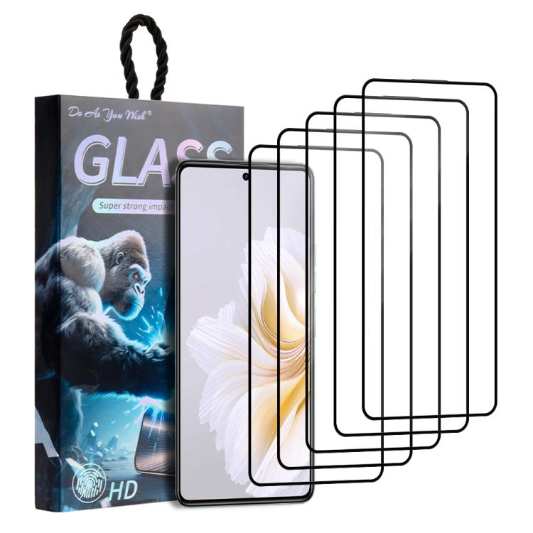 5pcs / Pack Do As You Wish Silk Screen Printed HD Tempered Glass Film, For Tecno Pop 10C 4G, For Tecno Spark 40 4G, For Tecno Pova 7 Ultra 5G, For Tecno Pova 7 4G, For Tecno Spark 30 Pro, For Tecno Spark 30 4G, For Tecno Pop 9 5G, For Tecno Spark Go 20...