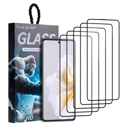 5pcs / Pack Do As You Wish Silk Screen Printed HD Tempered Glass Film, For Tecno Pop 10C 4G, For Tecno Spark 40 4G, For Tecno Pova 7 Ultra 5G, For Tecno Pova 7 4G, For Tecno Spark 30 Pro, For Tecno Spark 30 4G, For Tecno Pop 9 5G, For Tecno Spark Go 20...