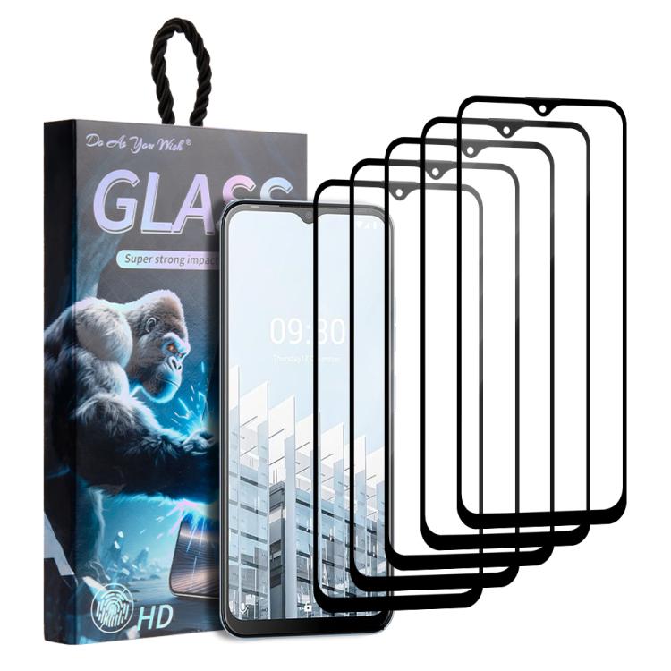 5pcs / Pack Do As You Wish Silk Screen Printed HD Tempered Glass Film, For Tecno Pop 10C 4G, For Tecno Spark 40 4G, For Tecno Pova 7 Ultra 5G, For Tecno Pova 7 4G, For Tecno Spark 30 Pro, For Tecno Spark 30 4G, For Tecno Pop 9 5G, For Tecno Spark Go 20...